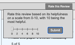 Peer Review Rating